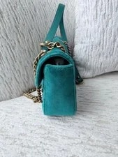 Gucci GG Marmont Medium Flap Chain Crossbody Bee Floral 4