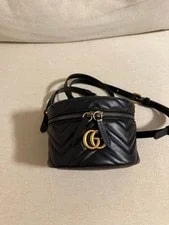 Gucci GG Marmont Vanity Backpack Matelasse Mini Backpack w/Box 2