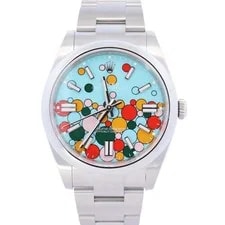 Rolex — Rolex Oyster Perpetual 41 Celebration Dial Steel 124300 — Watch — resale