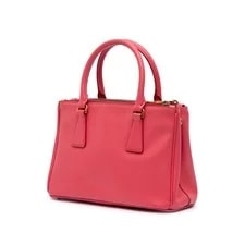 Prada Mini Lux Galleria Double Zip Satchel 2
