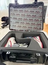 Limited Edition Reebok Stomper "Ripley" Alien Hi US 5 -In Pelican Case 4