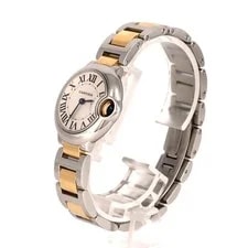 Authentic Cartier Ballon Bleu SM W69010Z4 Stainless Steel Quartz #270-004-27... 2