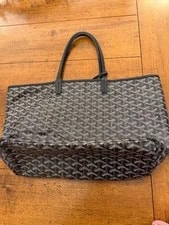 Goyard St Louis Pm on W Initials NM Painted By 2