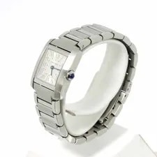 Cartier Tank Francaise SM WSTA0065 Silver Quartz Tank 3