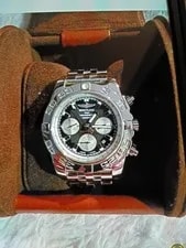 Breitling Chronomat 1884 01, Luxary Time Piece Black Dial , AB0110 . 4