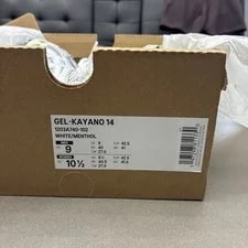 Size 9 - Asics Gel Kayano 14 Peppermint Menthol Pack 2