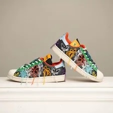 Adidas — Adidas Super Earth M8.5 Superstar Artistic Streetware Pop Art Colorful Limited — Sneaker — resale