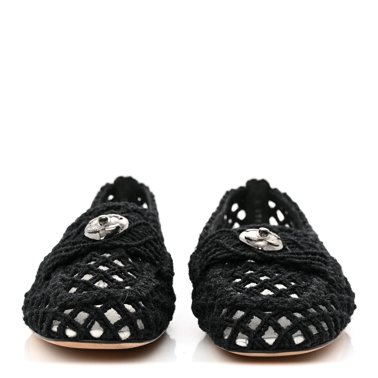 Cord Braided CC Mocassin 38.5 2