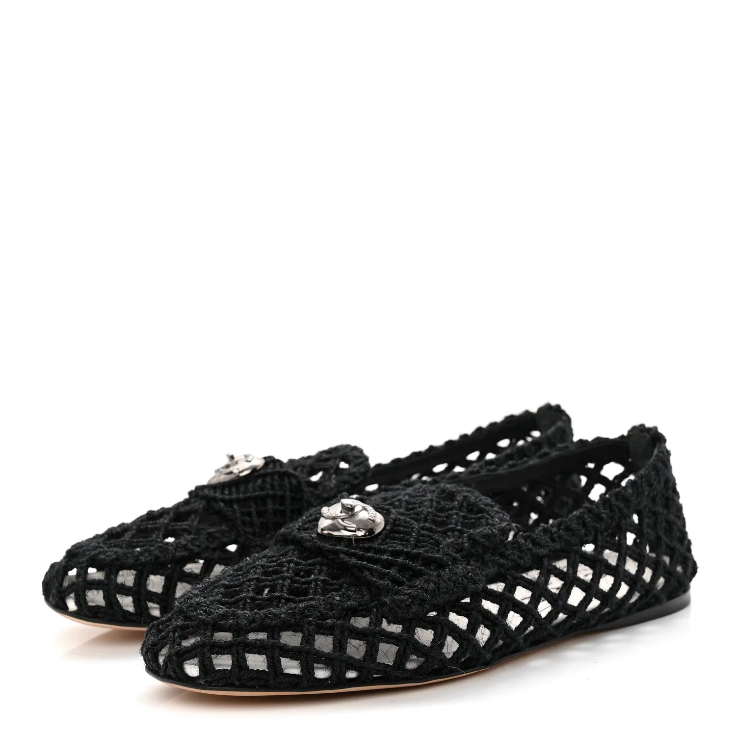 Cord Braided CC Mocassin 38.5 4
