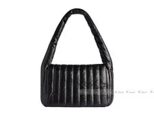 Balenciaga Woman Monaco Sling S Calf Quilted Bb Logo Made in Italy 3