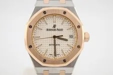 Audemars Piguet Royal Oak 18k Rose Gold and Steel 37mm 15450SR 4