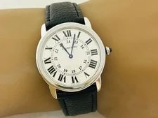 Cartier Rondo Solo W6700255 3603 Stainless Steel 36mm Silver Dial Quartz #WJW313 2