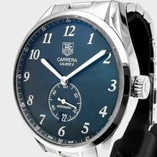 TAG Heuer — TAG Heuer Carrera Heritage Caliber 6 Navy Stainless Steel 39mm — Watch — resale