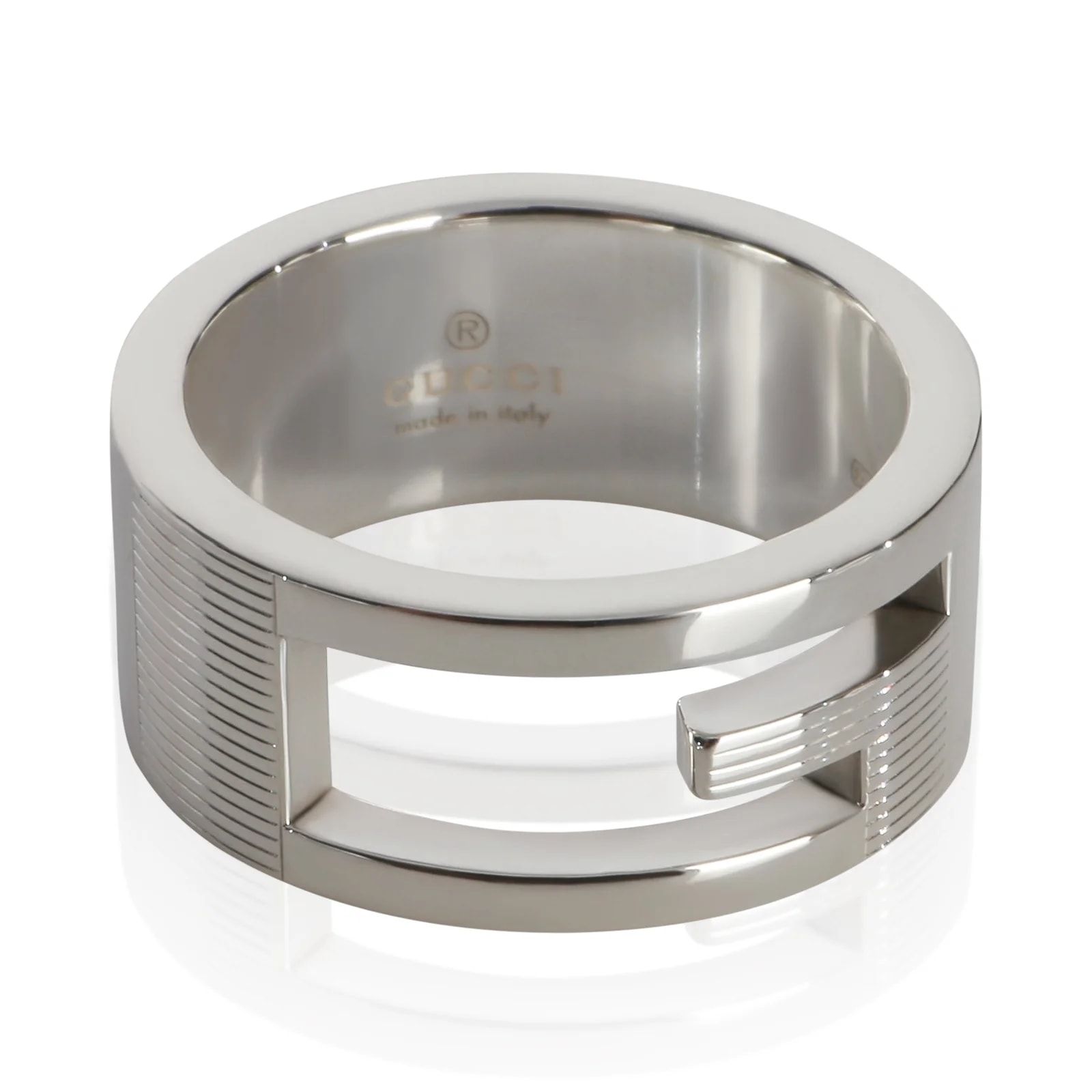 Gucci — Gucci Narrow Cutout G 925 — Jewelry — resale