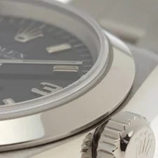 Rolex Oyster Perpetual 24 67180 Stainless Steel 24mm Black Dial 1998 #DW2498 4