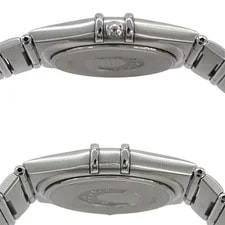 Omega Constellation 1512.40 Date Quartz Stainless Steel Silver Navy 3