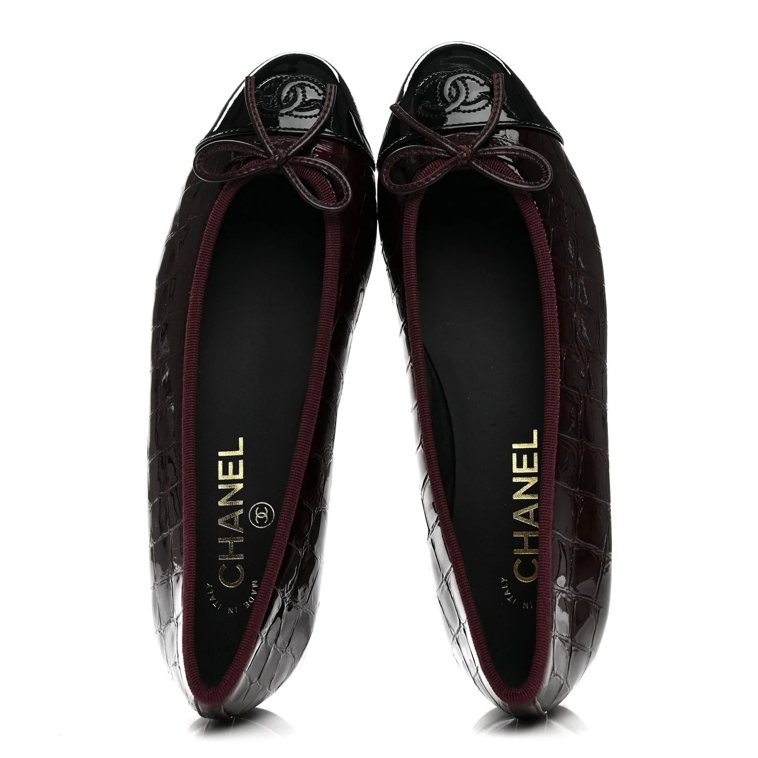 Embossed Ballerina 37.5 Dark 2