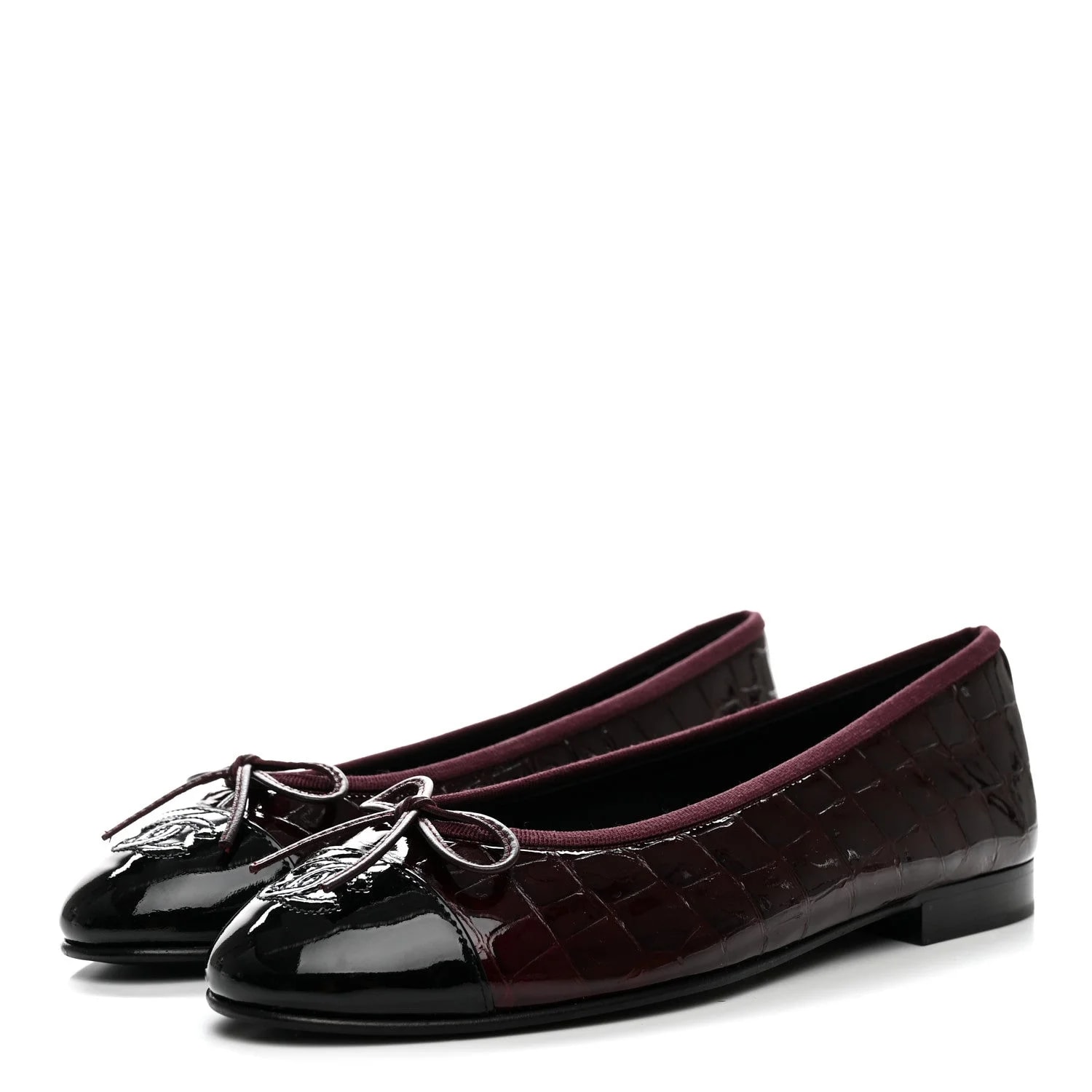 Embossed Ballerina 37.5 Dark 4