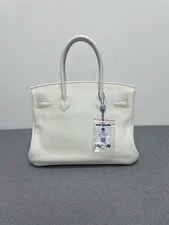 Hermes Birkin 30 Hardware GHW Square Q Auth 2