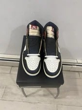 Jordan — Size 12 - Design X Air Jordan 1 Retro OG High Varsity — Sneaker — resale