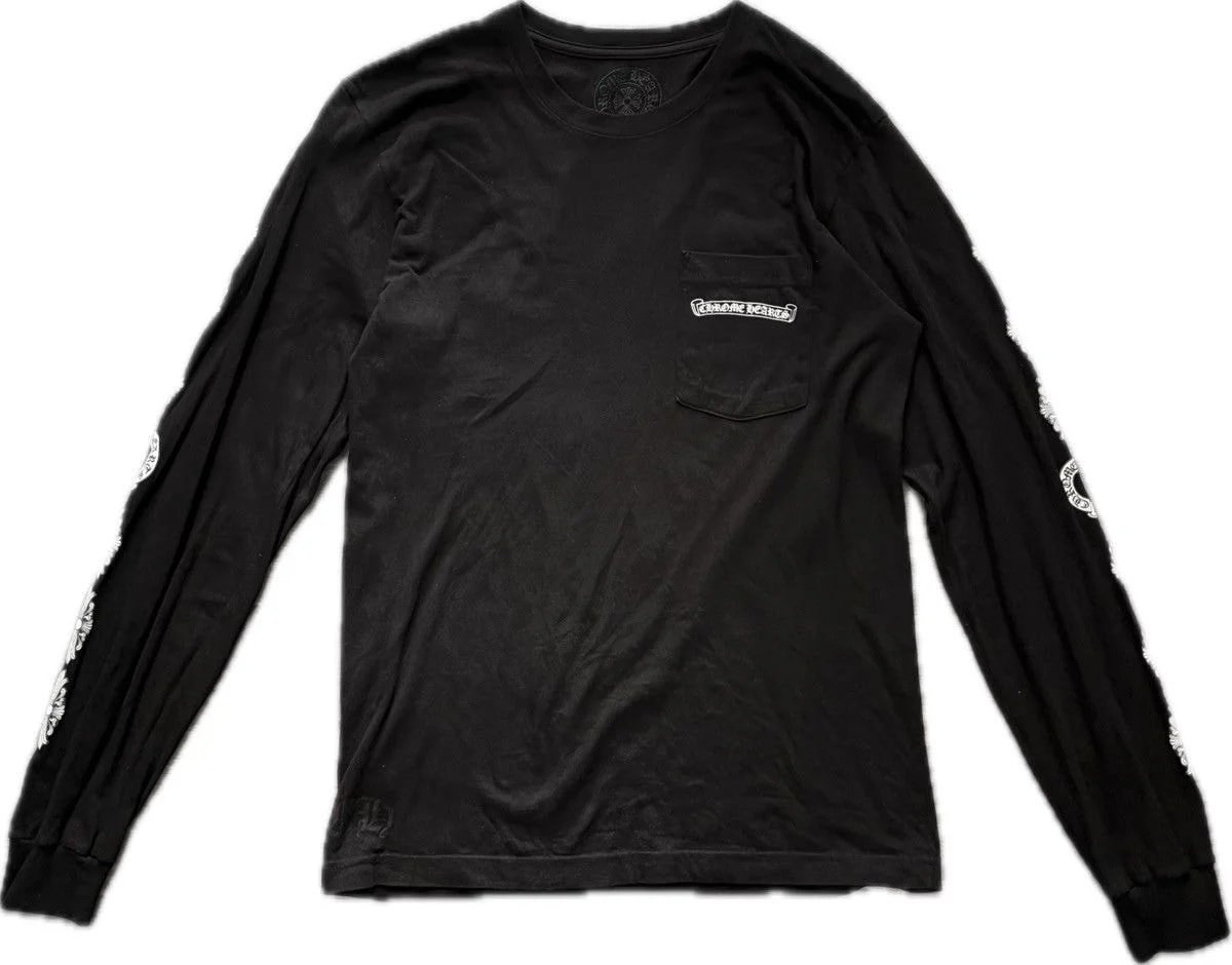 Chrome Hearts — Hearts Graphic Long-Sleeve — streetwear — resale