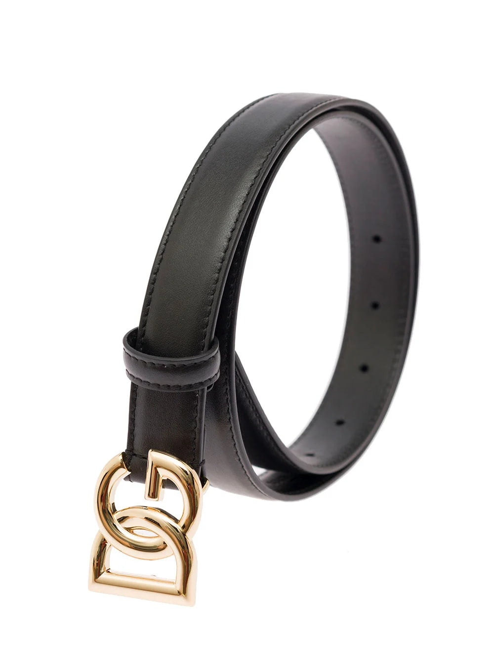 Dolce & Gabbana With Dg Logo Buckle Belt — Calf 2