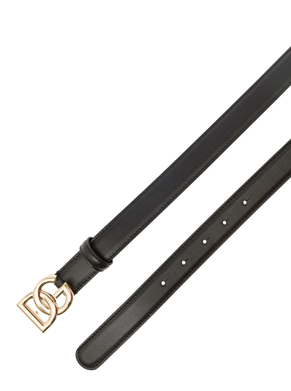 Dolce & Gabbana With Dg Logo Buckle Belt — Calf 3