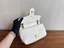 Gucci Authentic GG Marmont Collection Backpack 4