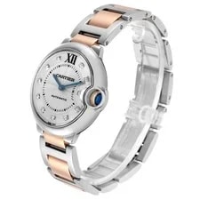 Cartier Ballon Bleu 36mm Steel Rose Gold Diamond W3BB0018 4