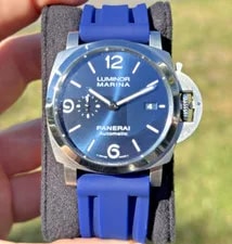 Panerai — Panerai PAM 1316 Luminor 1950 44 3 Days Stainless Steel / Specchio Blu B&P — Watch — resale