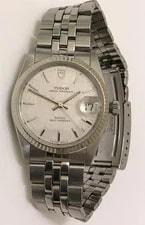 Tudor Prince Oyster Date Solid White Gold Bezel 34mm 74034 - Nice Ex+! 2