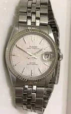 Tudor Prince Oyster Date Solid White Gold Bezel 34mm 74034 - Nice Ex+! 3