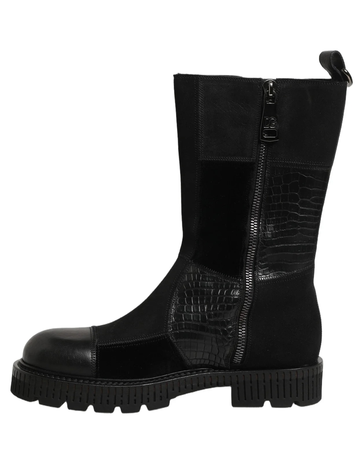 Dolce & Gabbana Patchwork Mid Calf 2