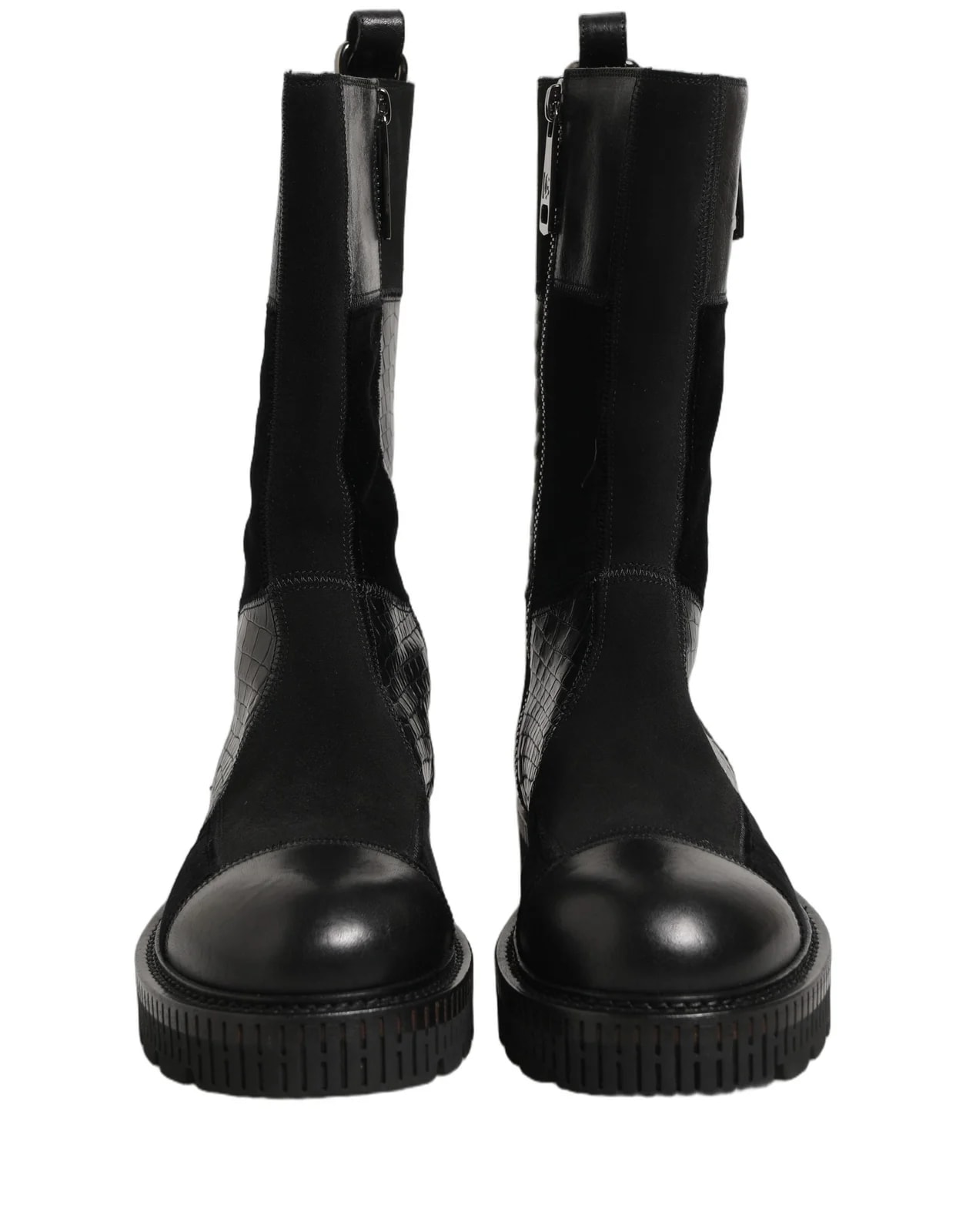 Dolce & Gabbana Patchwork Mid Calf 3