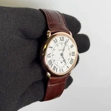 Cartier Ronde Louis Rose Gold 40mm Silver Dial Ref# W6801005 3