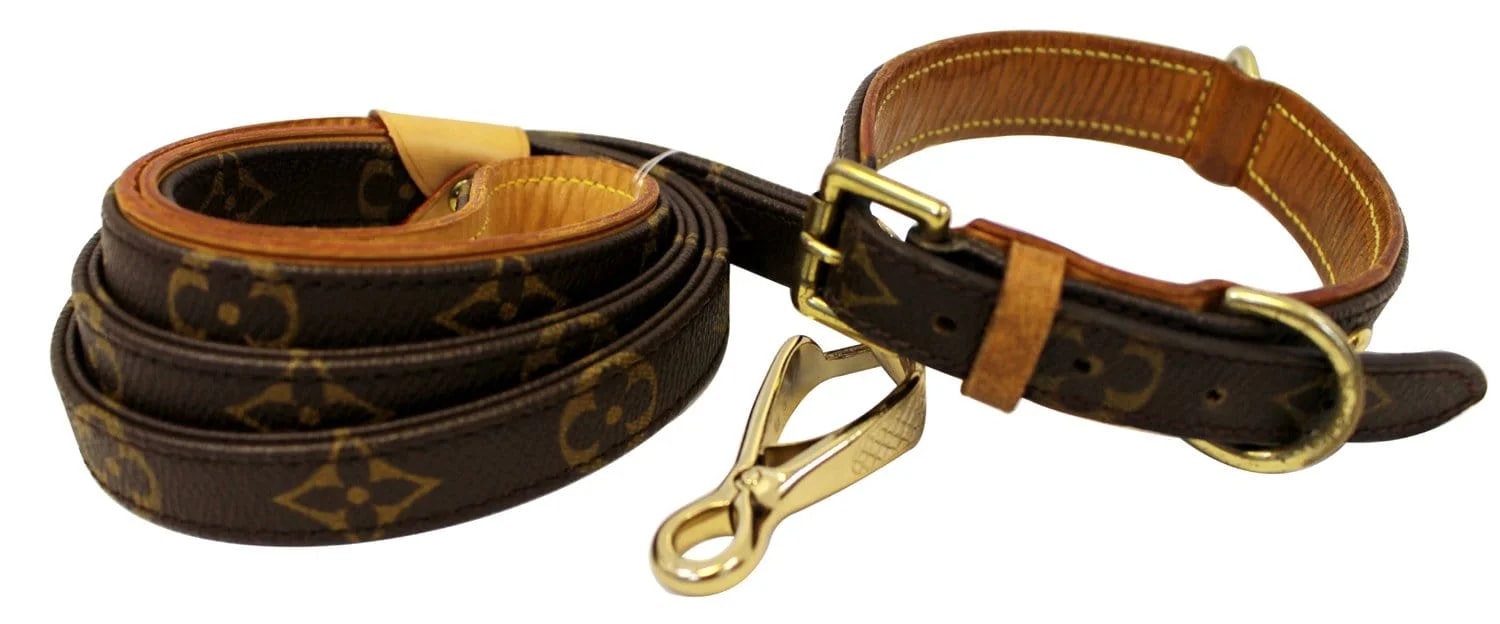 Louis Vuitton — Louis Vuitton Collier Leash Baxter — Accessory — resale