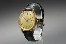 Omega Seamaster Cal.1012 Gold Dial Automatic 4