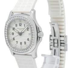 Patek Philippe Aquanaut Luce 5067A-011 Factory Diamond Uncut Strap Archive 34mm 3