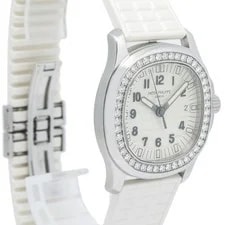 Patek Philippe Aquanaut Luce 5067A-011 Factory Diamond Uncut Strap Archive 34mm 4