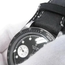 Tudor Black Bay 79360N-0005 Stainless Steel / Leather 41mm Black Dial #TZW1040 4