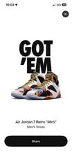 Air Jordan 7 “Miro” IQ6573-100. 3