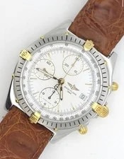 Breitling Chronomat B13048 White Dial- Box - TOP Condition 2