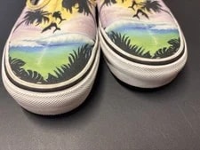 Vans Limited Edition Dolphin Beach Slip Ons Slightly SZ. M 5.5 W 7 3