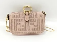 Fendi Nano Baguette Crossbody Chain 7AS045 2