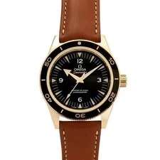 Omega — Omega Seamaster 233.62.41.21.01.001 Automatic Winding 41mm Black Yellow Gold New — Watch — resale