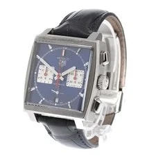 Tag Heuer — TAG Heuer Monaco CBL2111-0 39mm SS Blue #C3454 — Watch — resale