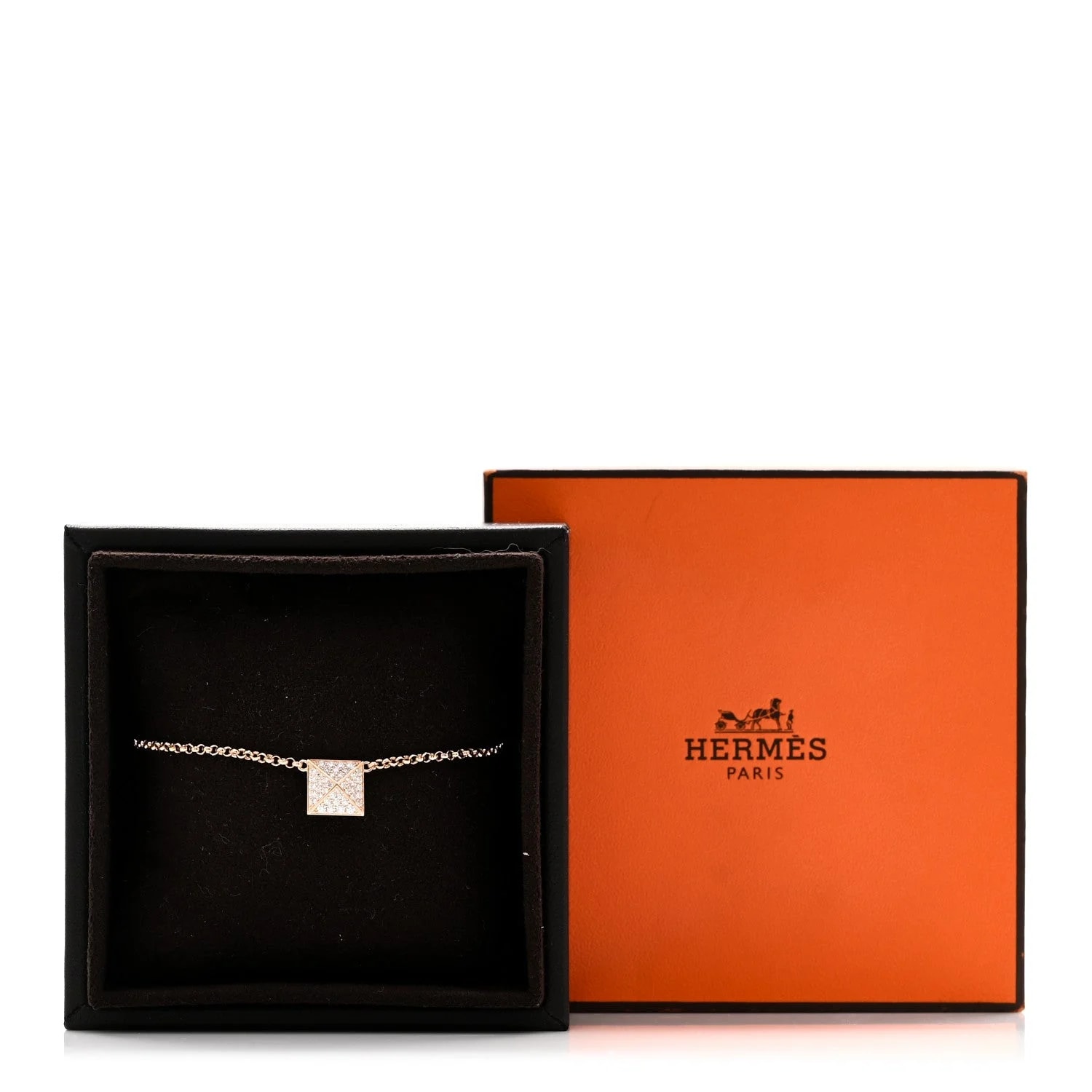 18K Rose Gold Clou d'H 4
