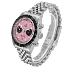Tudor Black Bay Chronograph Steel Pink Dial 79360 Box Card 4