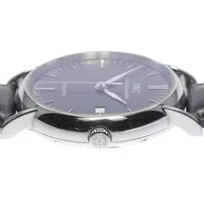 IWC Schaffhausen Portofino IW356308 39mm SS Black Dial Automatic Date #C534 4