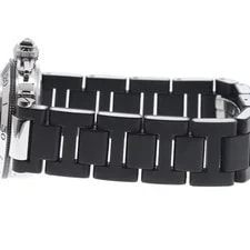 Cartier Pasha DE Chronograph W3140003 33mm SS Black #C6668 3